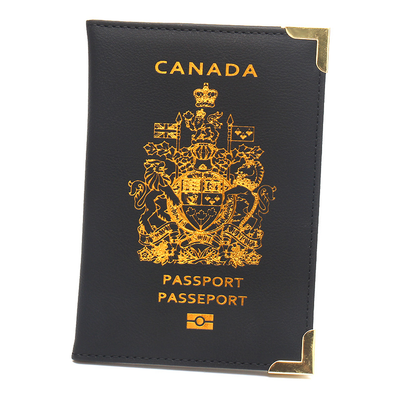Luxury Bags Canada - Pemegang paspor Kanada Mode penutup Pu