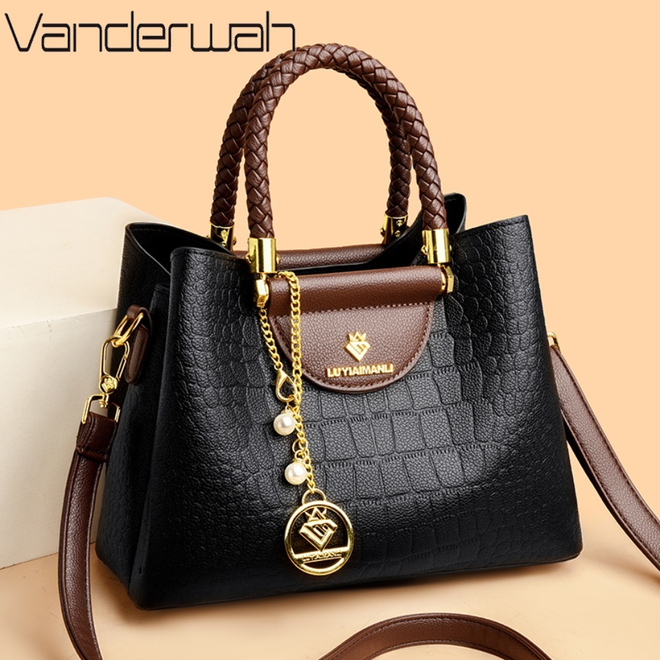 Luxury Bags Women Brands - Tas Tangan Mewah Tote Kasual Kulit