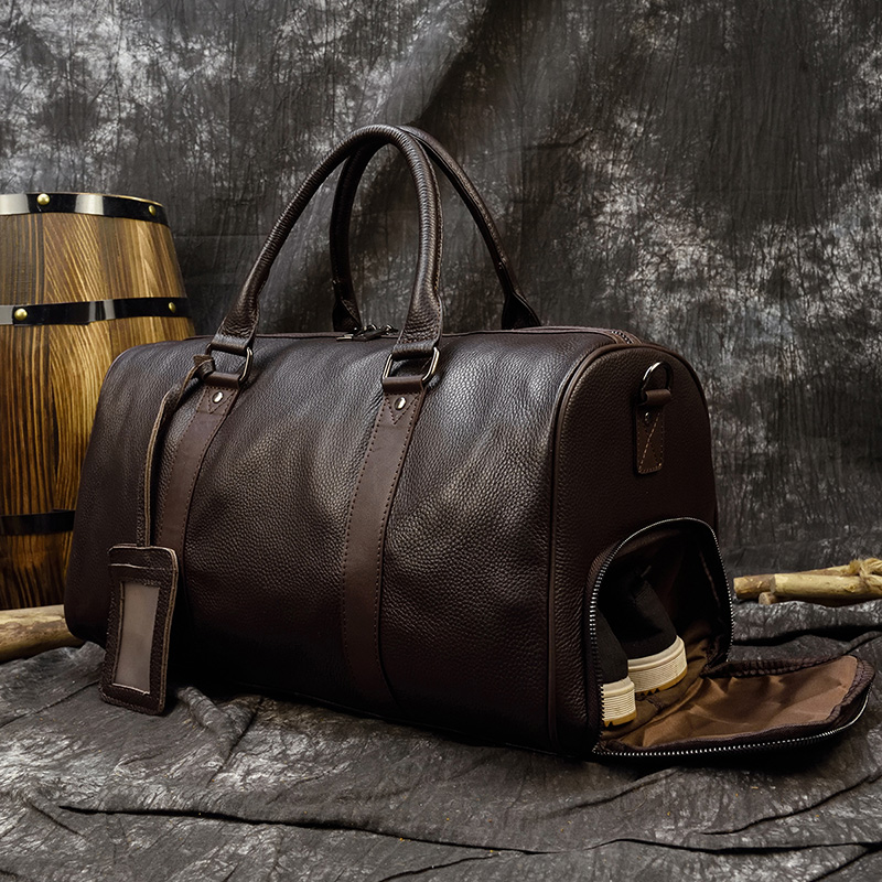 Luxury Bags Luggage - Tas Perjalanan Kulit Asli Mewah Pria