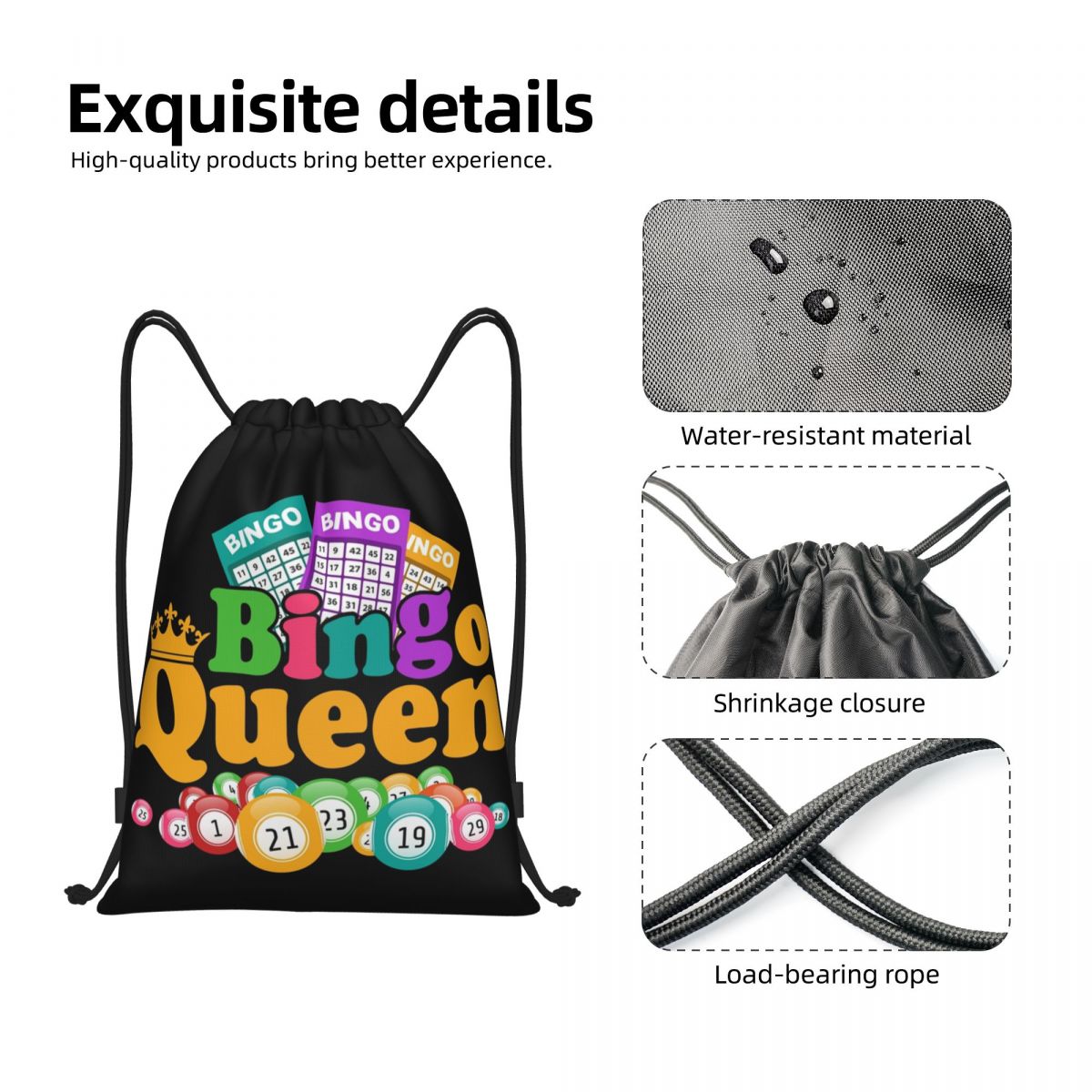 Kustom Bingo Queen permainan k - Luxury Yoga Bags ulasan dan harga