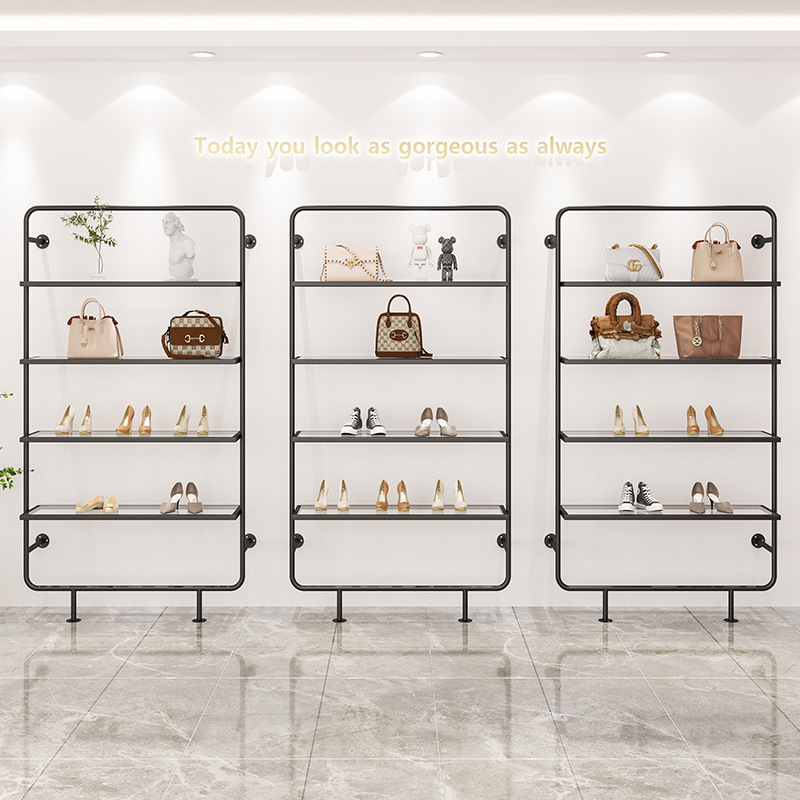 Rak pajang tas toko sepatu, be - Luxury Bags In Store ulasan dan harga