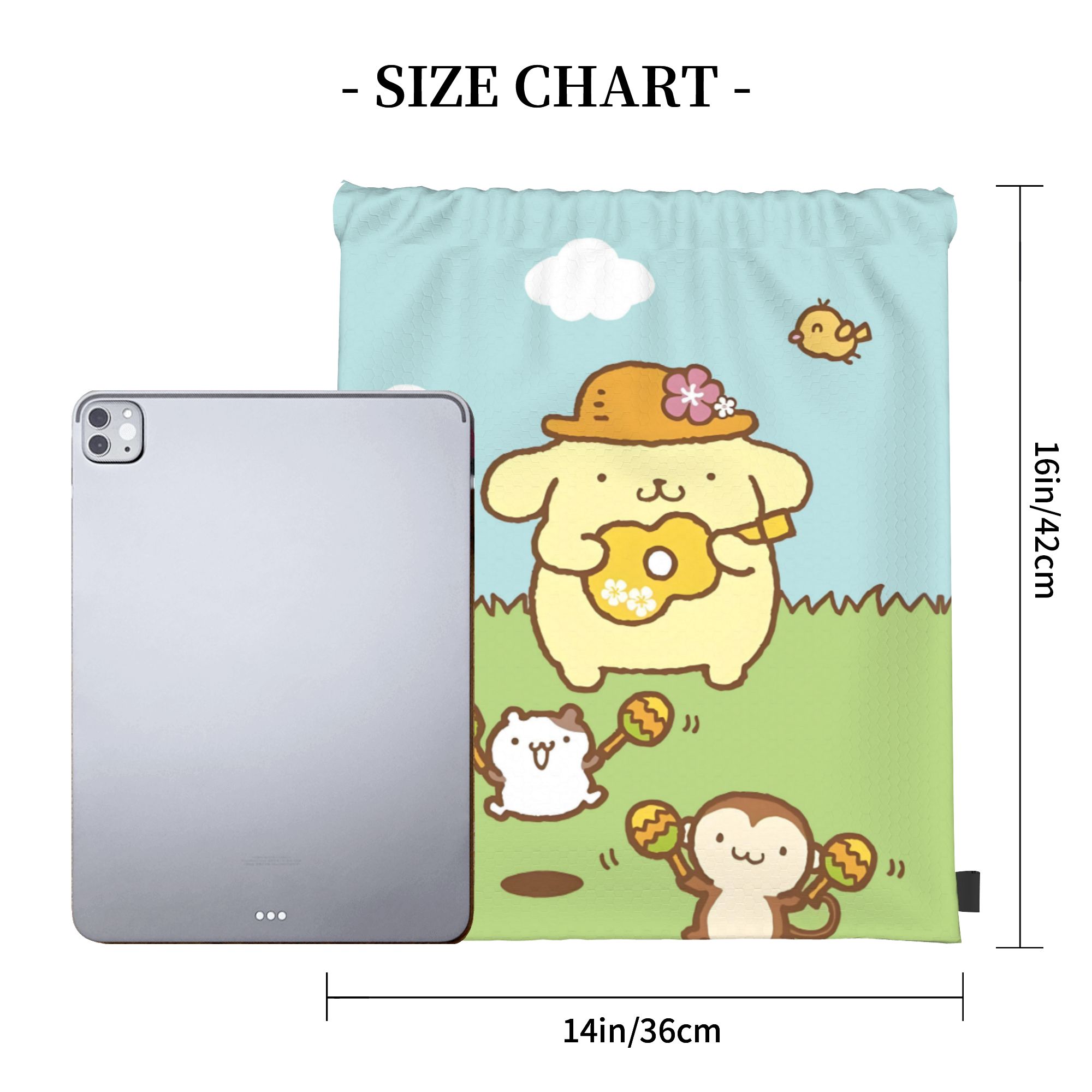 Tas Ransel Serut P-Pompompurin - Luxury Yoga Bags ulasan dan harga