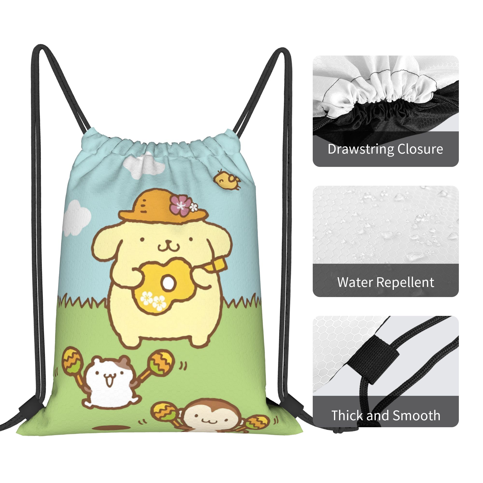 Tas Ransel Serut P-Pompompurin - Luxury Yoga Bags ulasan dan harga