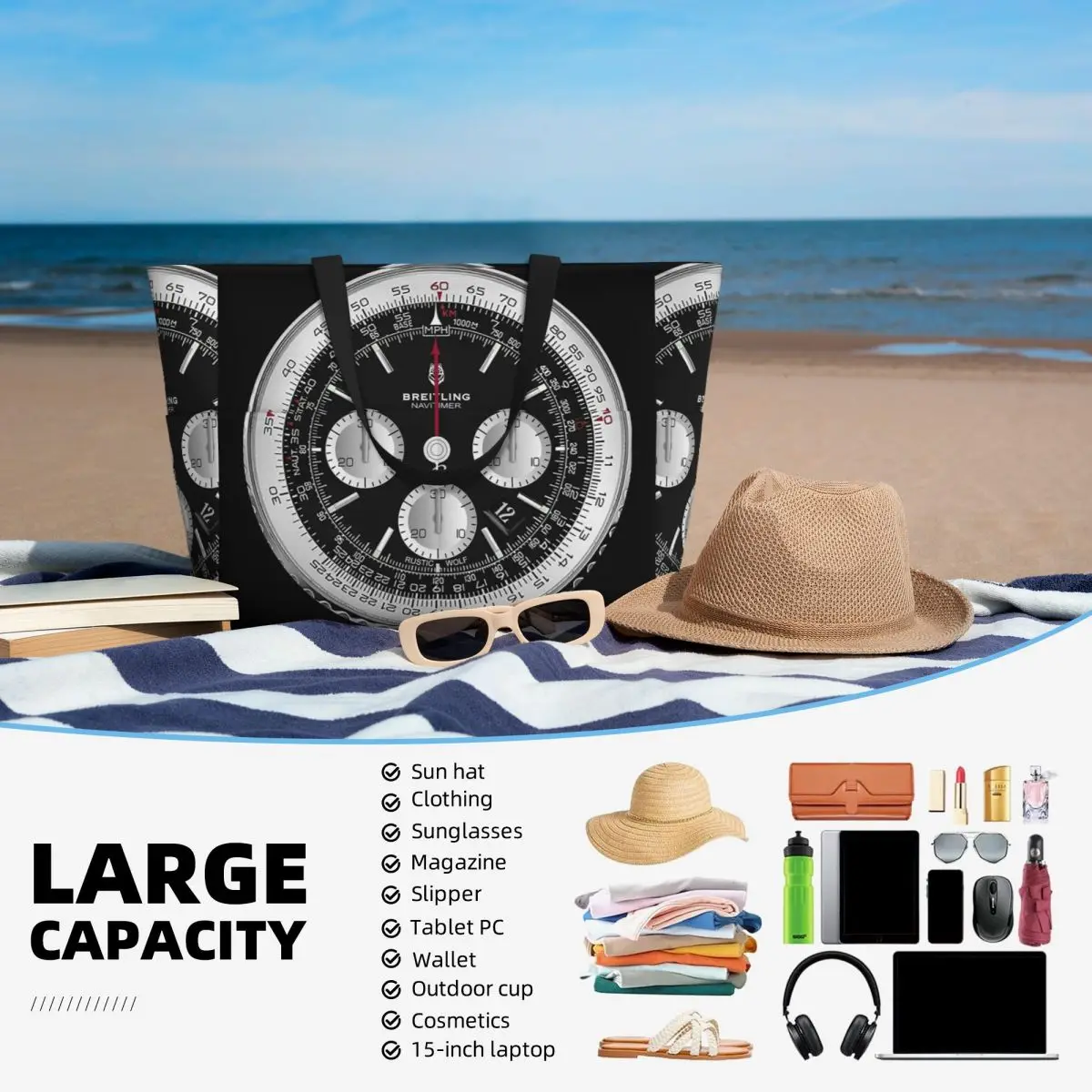 Tas Tote Pantai Mewah Warna Hi - Luxury Yoga Bags ulasan dan harga