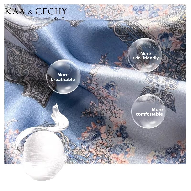 Syal Persegi Sutra Murbei 100% - Luxury Bags For Women ulasan dan harga