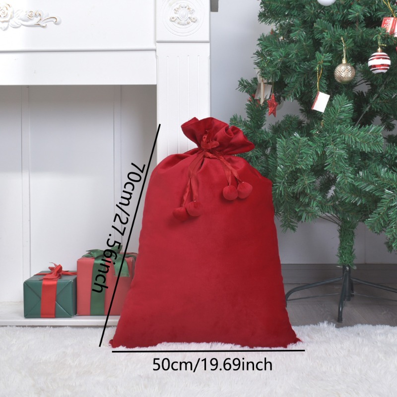 Kantong Natal Santa Besar dari - Luxury Xmas Bags ulasan dan harga