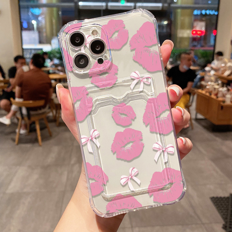 Casing HP Transparan dengan Te - Luxury Bags In Store ulasan dan harga