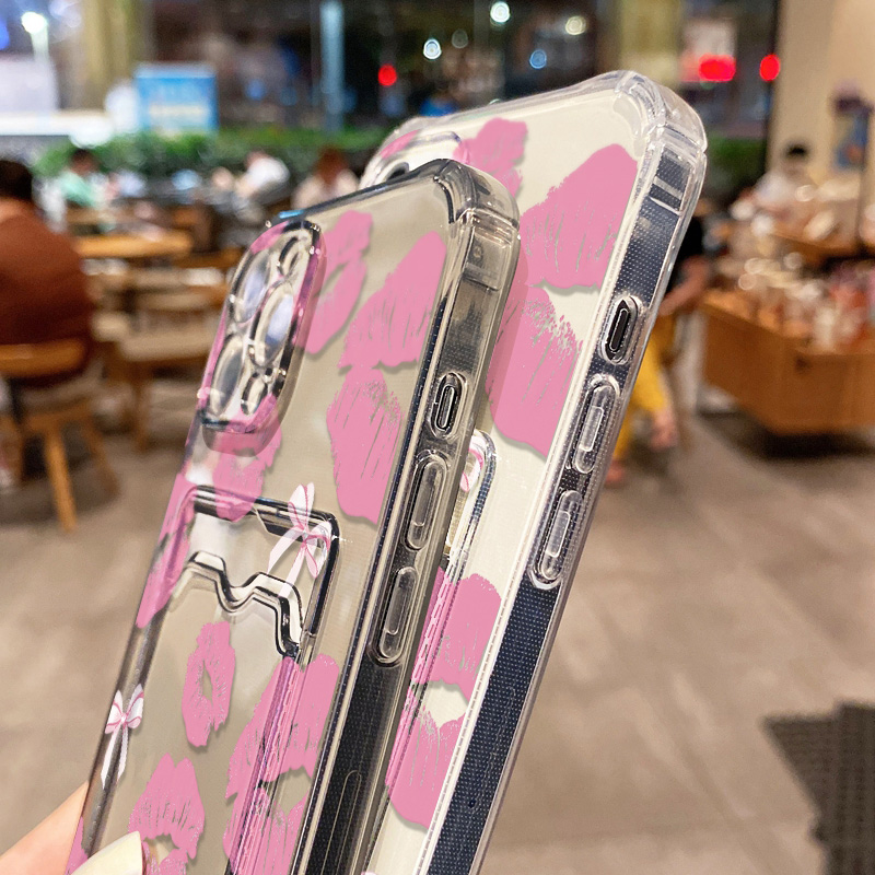 Casing HP Transparan dengan Te - Luxury Bags In Store ulasan dan harga