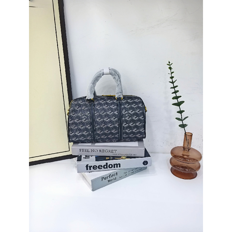 Tas Boston Geometris Wanita Ka - Luxury Bags Goyard ulasan dan harga
